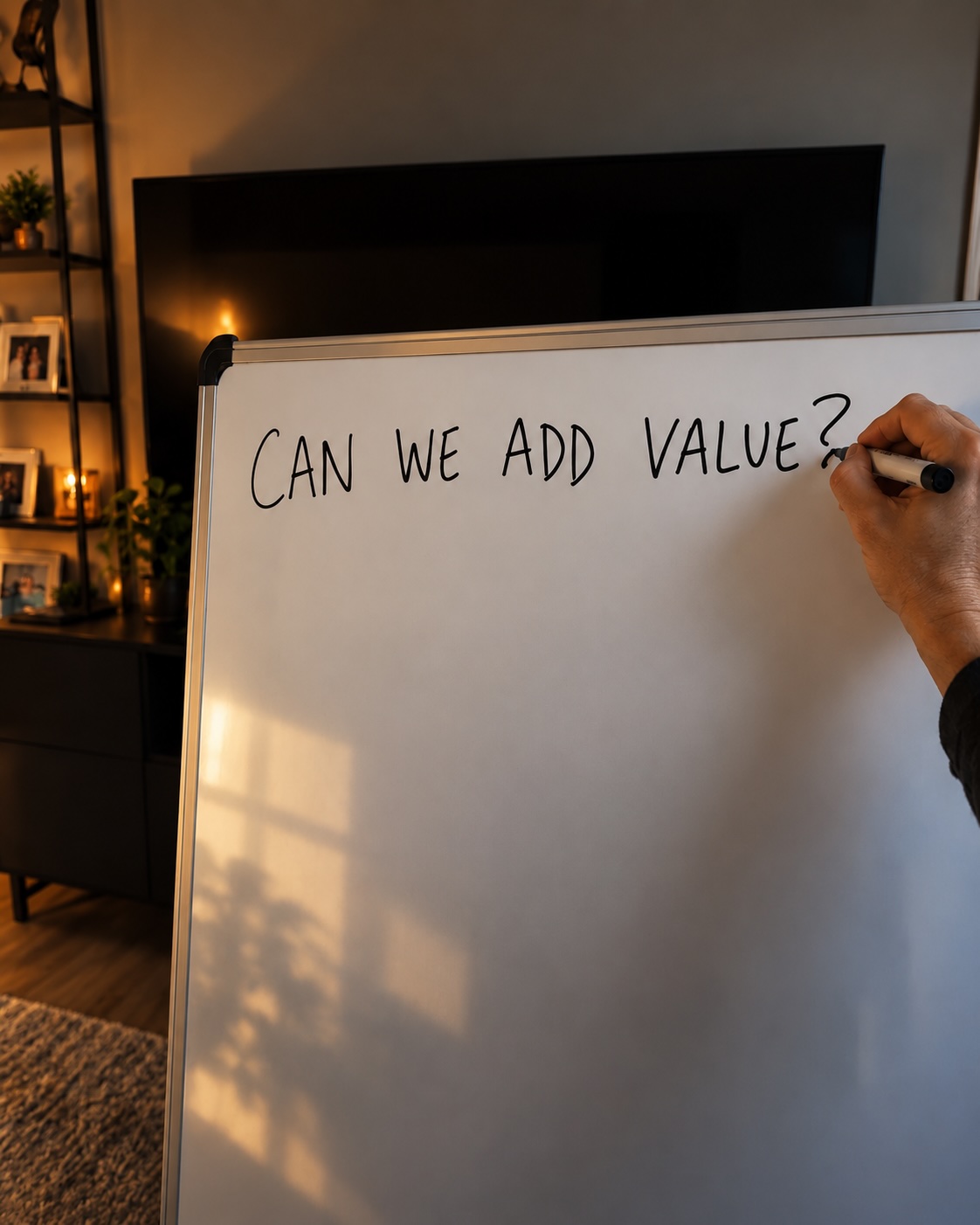 The whiteboard plan that became The Feel Good Family