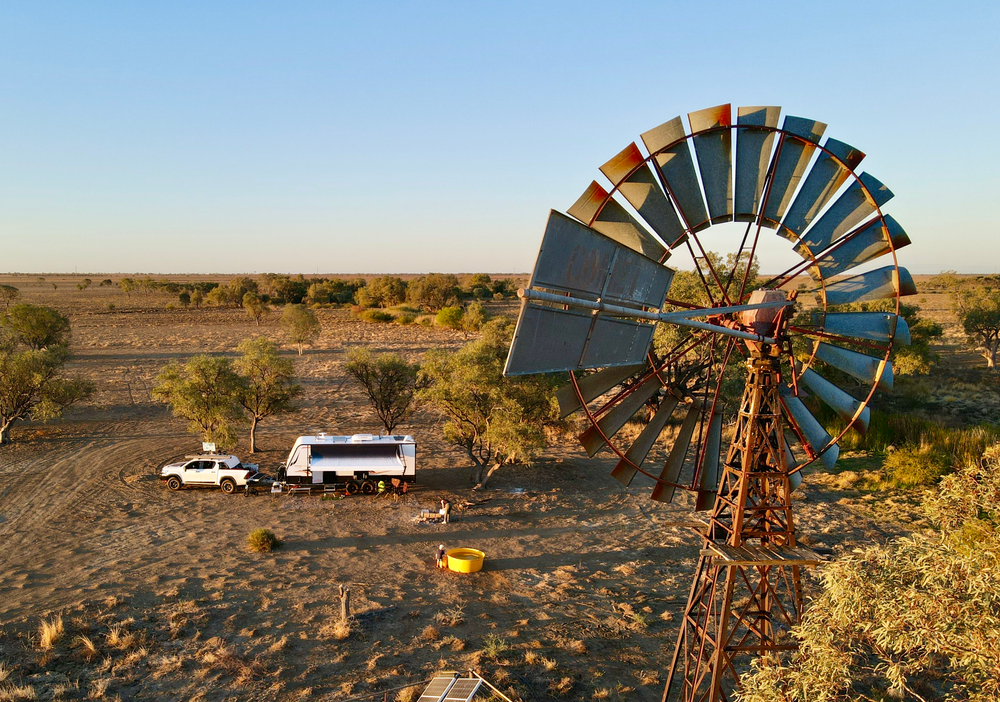 Caravan Queensland Outback